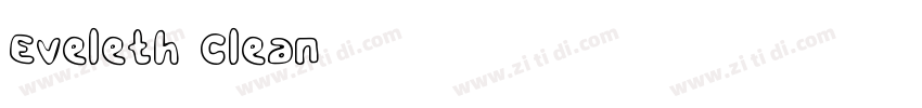 Eveleth Clean字体转换
